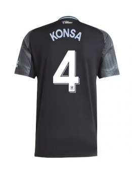 Aston Villa Ezri Konsa #4 Gostujuci Dres 2025-26 Kratak Rukavima Aston Villa Ezri Konsa #4 Gostujuci Dres 2025-26 Kratak Rukavima